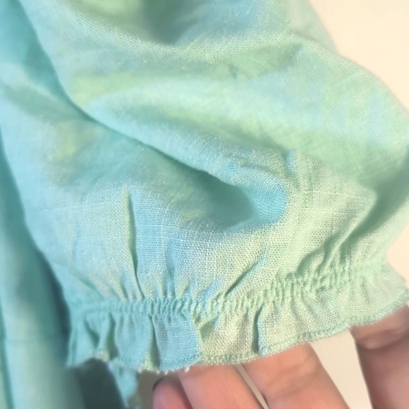 Cotton on Curve Mint green off the shoulder dress Size 18 New with tags - Picture 7 of 16